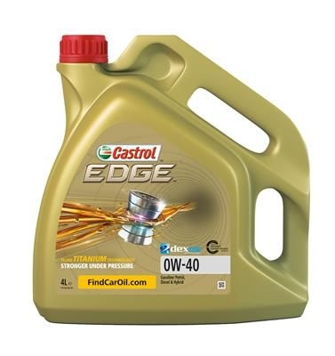 CASTROL EDGE 0w40 4л.